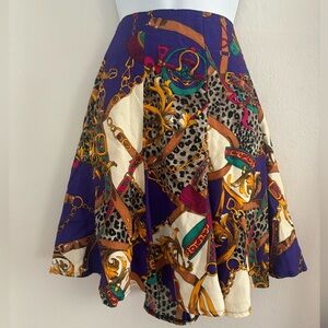 Cline- Kolarex Women's Multicolor Patterned Shorts